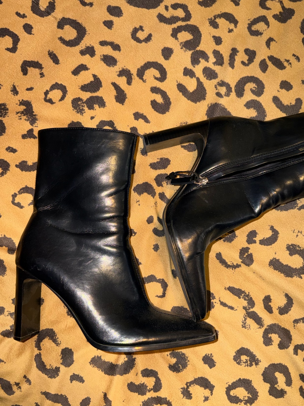 Black ZARA Booties